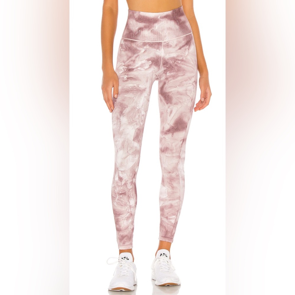 Free People Good Karma Tie Dye Legging- Sugar Plum